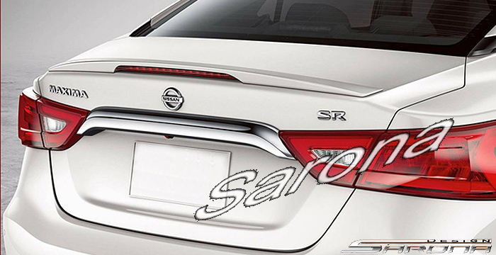 Custom Nissan Maxima  Sedan Trunk Wing (2016 - 2023) - $169.00 (Part #NS-059-TW)